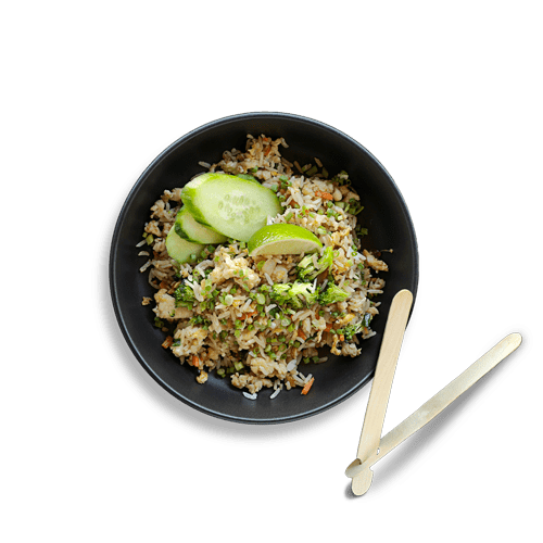 Kids portion - Fried rice with chicken