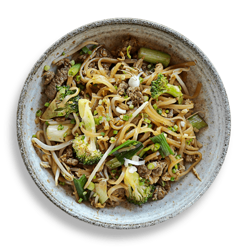 Kids portion - Fried noodles with beef